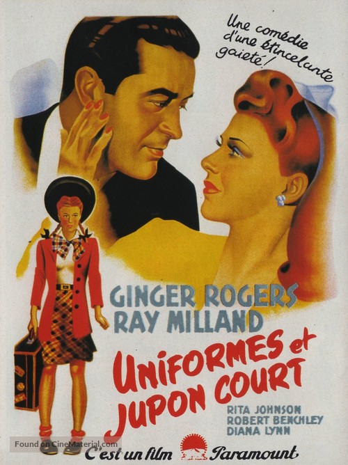 The Major and the Minor - French Movie Poster