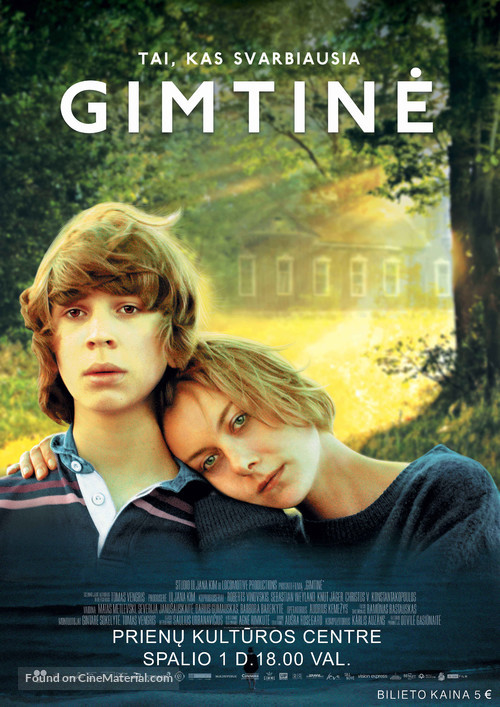 Gimtine - Lithuanian Movie Poster