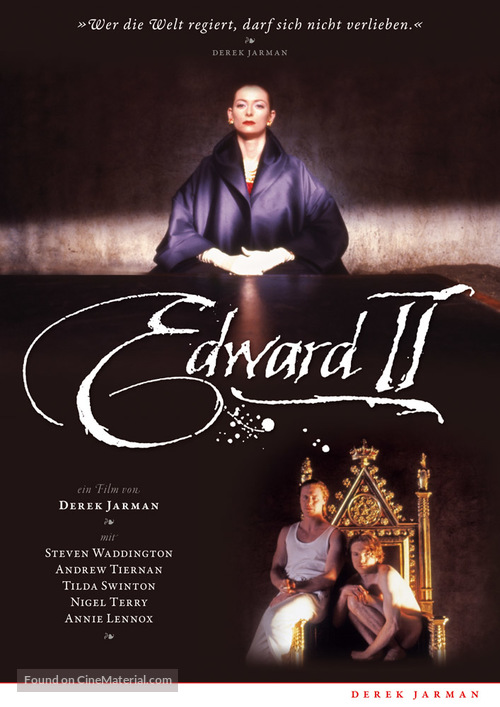 Edward II - German Movie Cover
