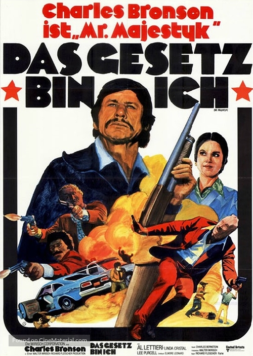 Mr. Majestyk - German Movie Poster