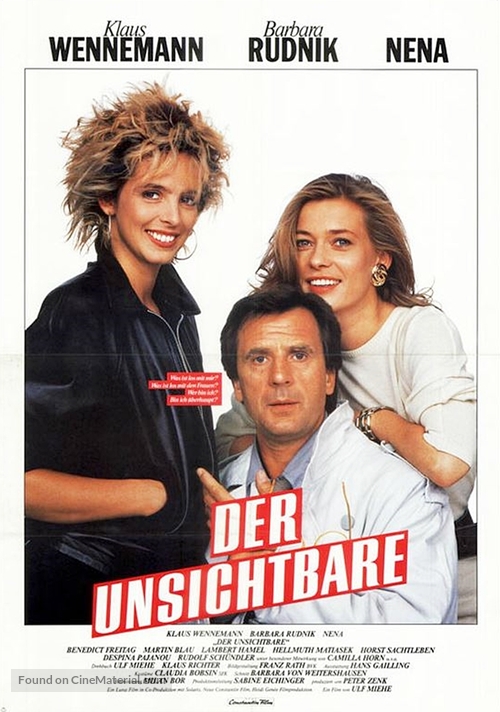 Der Unsichtbare - German Movie Poster