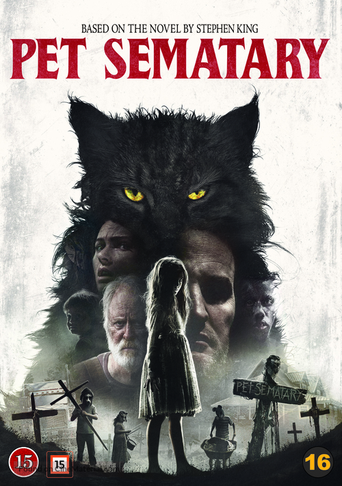 Pet Sematary - Danish DVD movie cover