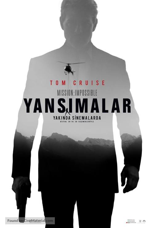 Mission: Impossible - Fallout - Turkish Movie Poster