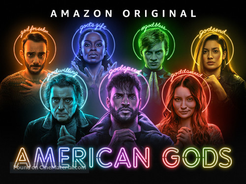 &quot;American Gods&quot; - British Movie Poster