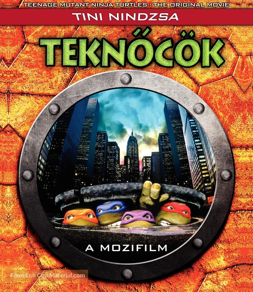 Teenage Mutant Ninja Turtles - Hungarian Blu-Ray movie cover