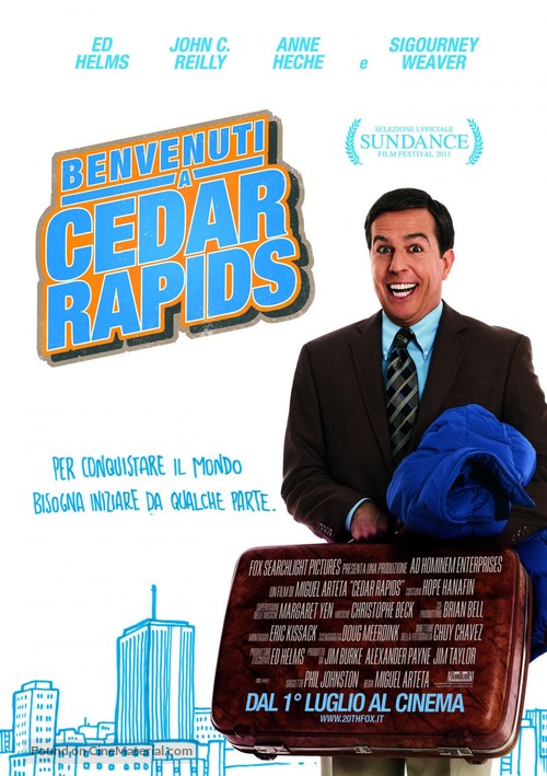 Cedar Rapids - Italian Movie Poster