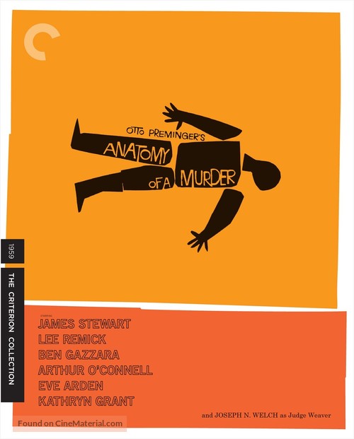 Anatomy of a Murder - Blu-Ray movie cover