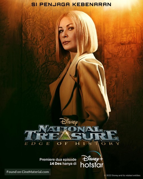 &quot;National Treasure: Edge of History&quot; - Indonesian Movie Poster