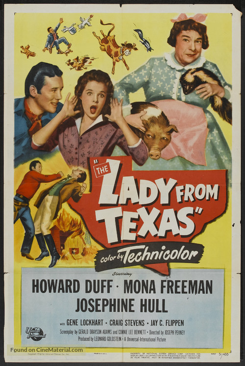 The Lady from Texas - Movie Poster