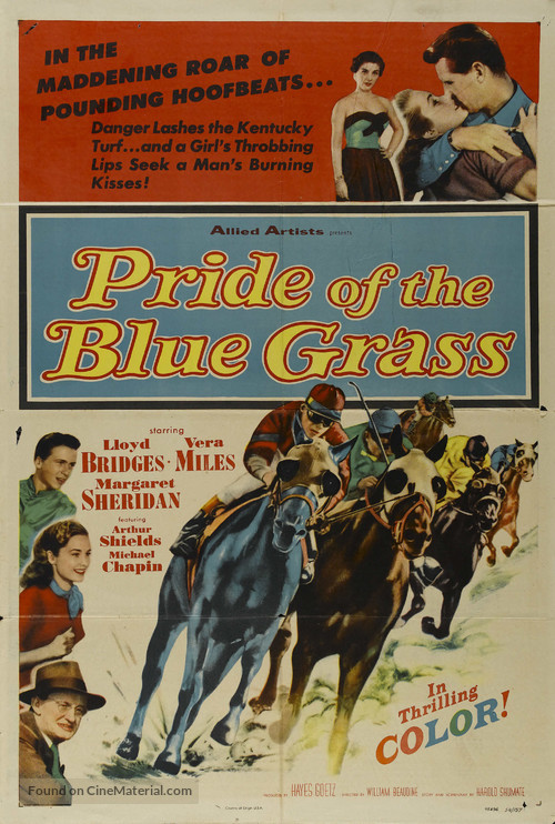 Pride of the Blue Grass - Movie Poster