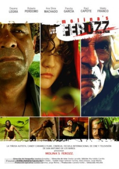 Molina&#039;s Ferozz - Costa Rican Movie Poster