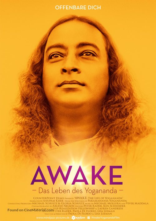 Awake: The Life of Yogananda - German Movie Poster