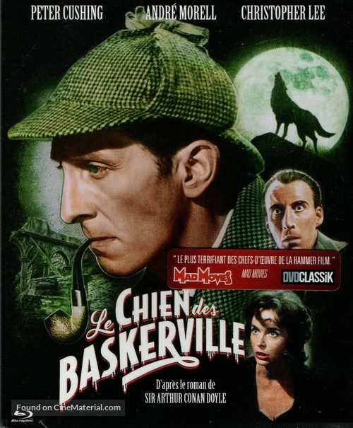 The Hound of the Baskervilles - French DVD movie cover