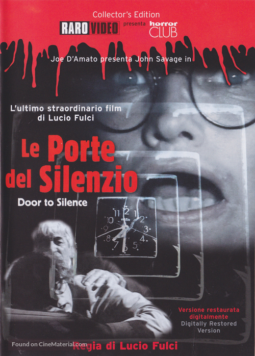 Le porte del silenzio - Italian DVD movie cover