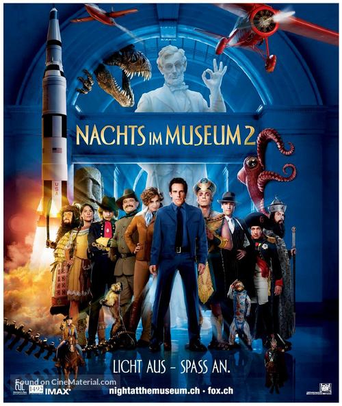 Night at the Museum: Battle of the Smithsonian - Swiss Movie Poster