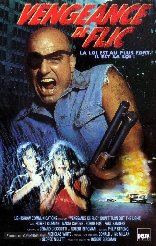 Skull: A Night of Terror - French VHS movie cover