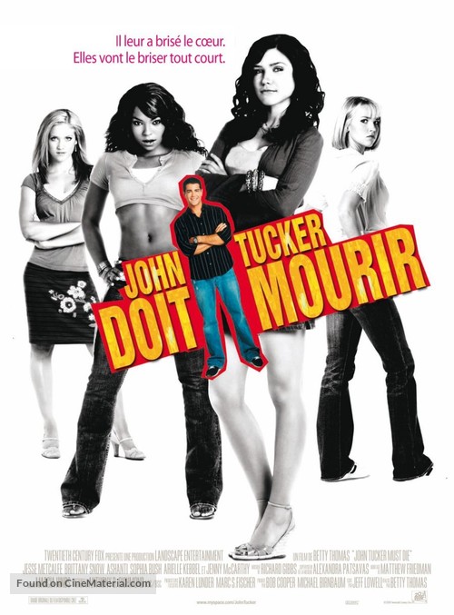 John Tucker Must Die - French Movie Poster