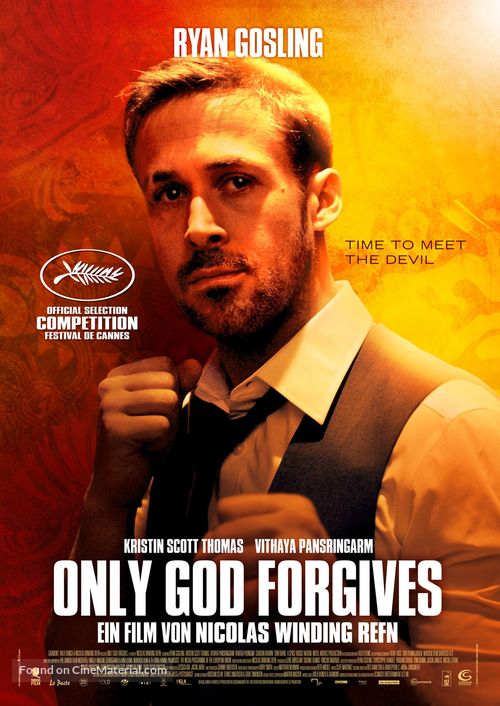 Only God Forgives - German Movie Poster