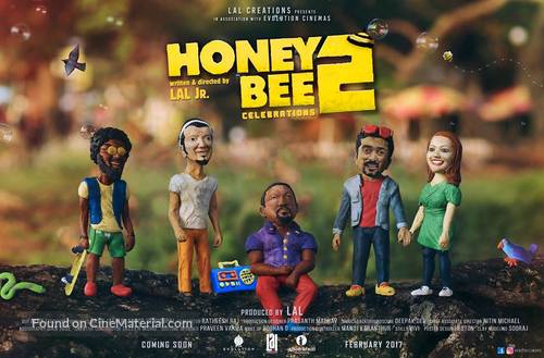 Honey Bee 2: Celebrations - Indian Movie Poster