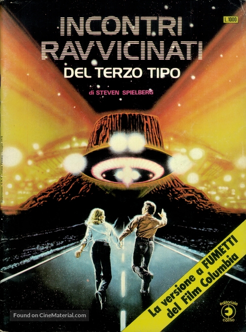 Close Encounters of the Third Kind - Italian DVD movie cover