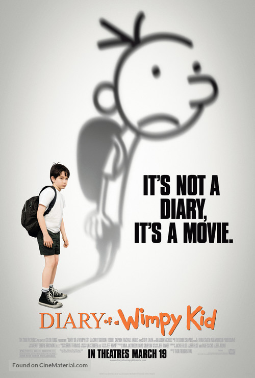 Diary of a Wimpy Kid - Movie Poster