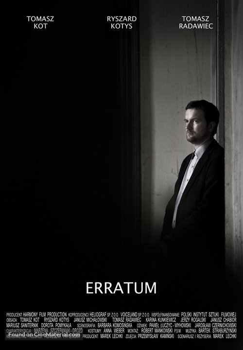 Erratum - Polish Movie Poster