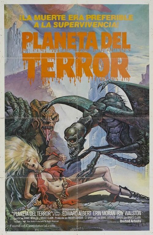 Galaxy of Terror - Spanish Movie Poster