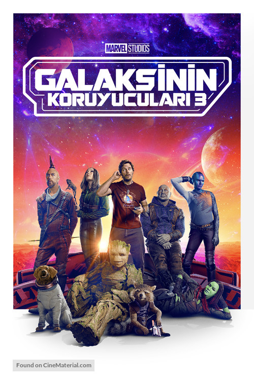 Guardians of the Galaxy Vol. 3 - Turkish Video on demand movie cover