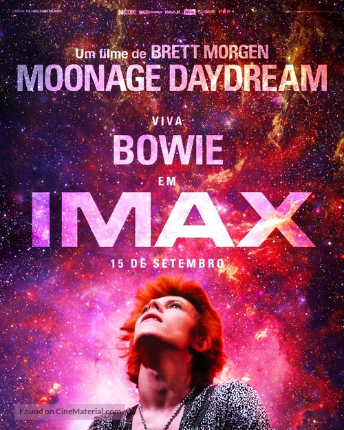 Moonage Daydream - Brazilian Movie Poster