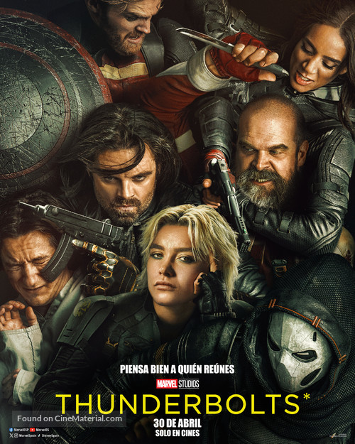 Thunderbolts - Spanish Movie Poster