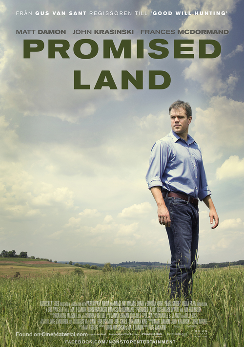 Promised Land - Swedish Movie Poster