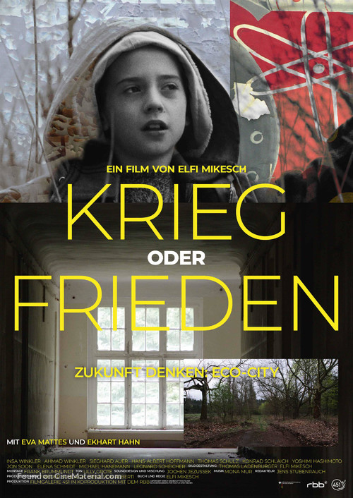 Krieg oder Frieden - German Movie Poster