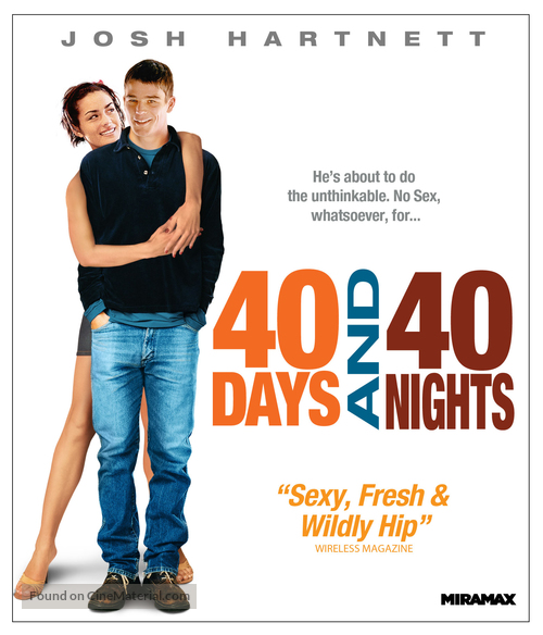 40 Days and 40 Nights - Blu-Ray movie cover