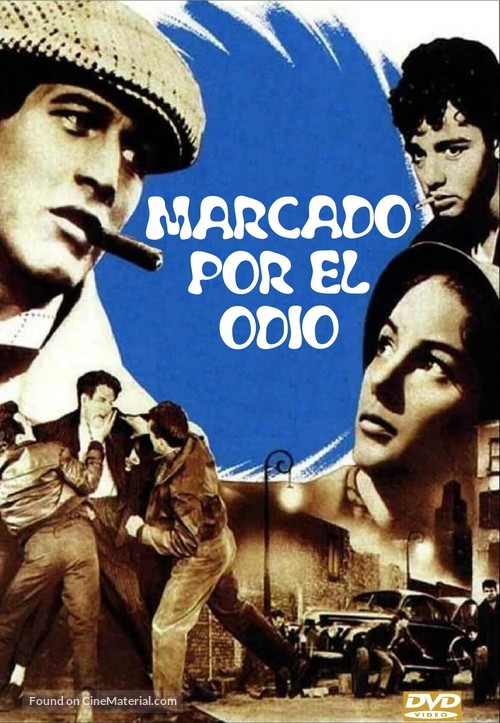 Marcado por el odio - Spanish Movie Cover