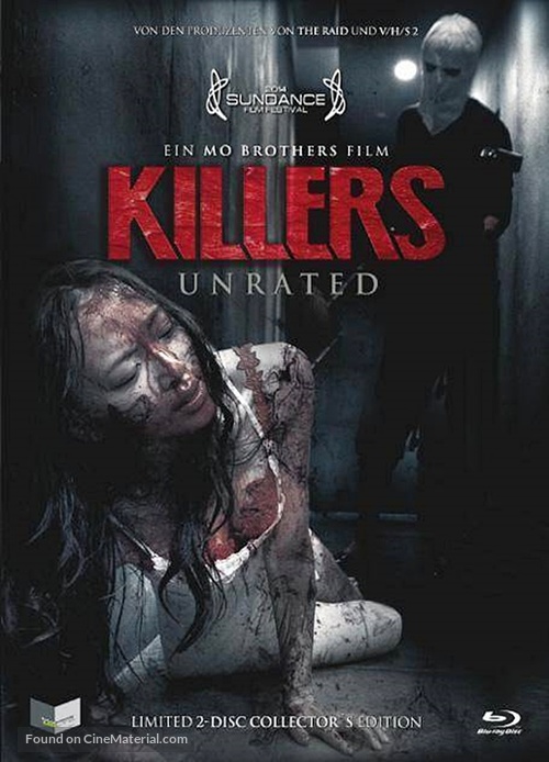 Killers - Austrian Blu-Ray movie cover