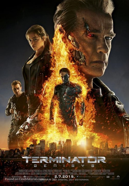 Terminator Genisys - Croatian Movie Poster