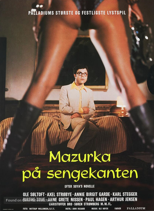 Mazurka p&aring; sengekanten - Danish Movie Poster