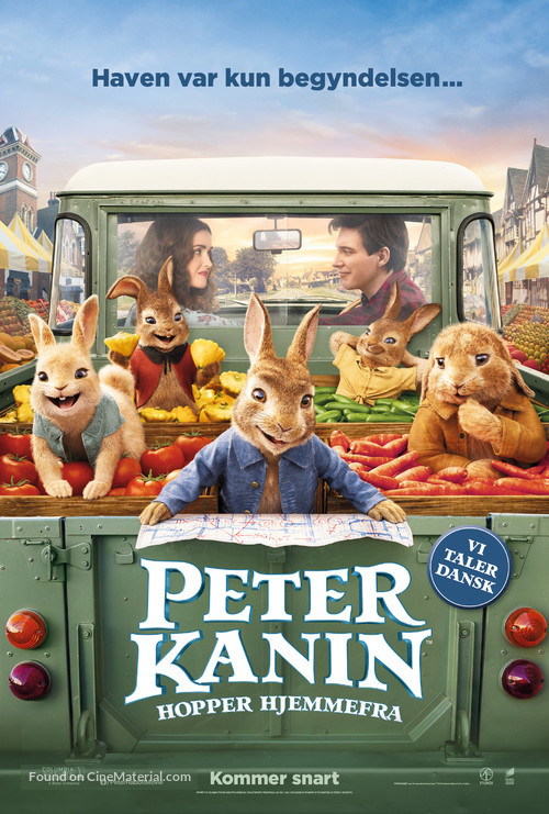 Peter Rabbit 2: The Runaway - Danish Movie Poster