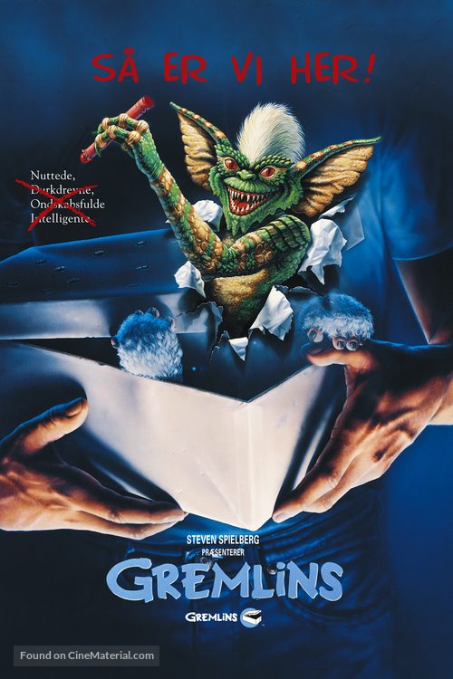 Gremlins - Danish DVD movie cover