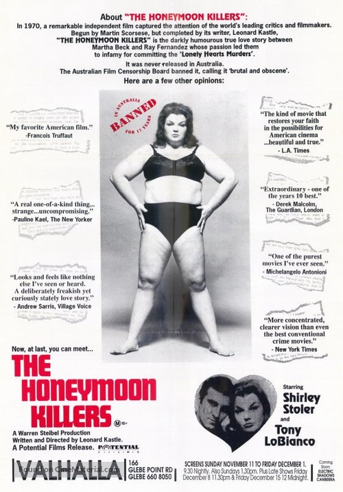 The Honeymoon Killers - Movie Poster