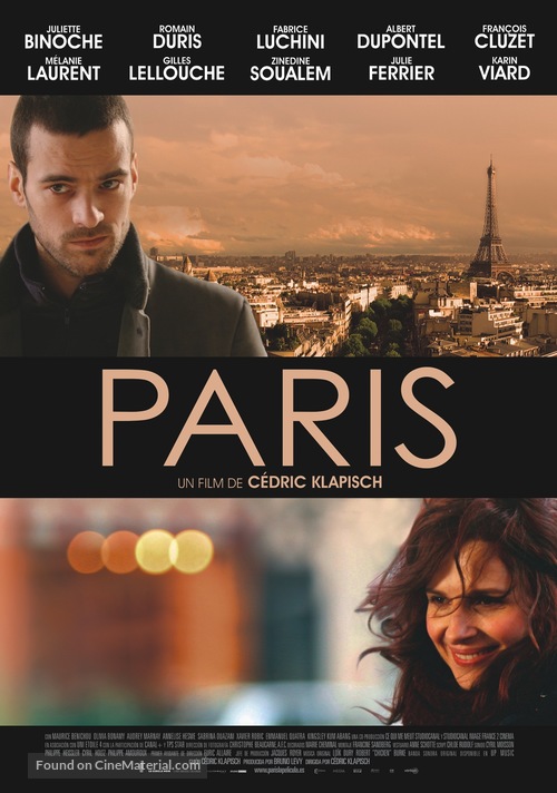 Paris - Spanish Movie Poster