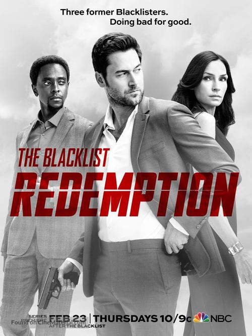 &quot;The Blacklist: Redemption&quot; - Movie Poster