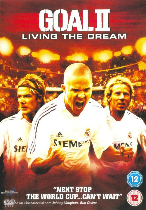 Goal! 2: Living the Dream... - British Movie Cover