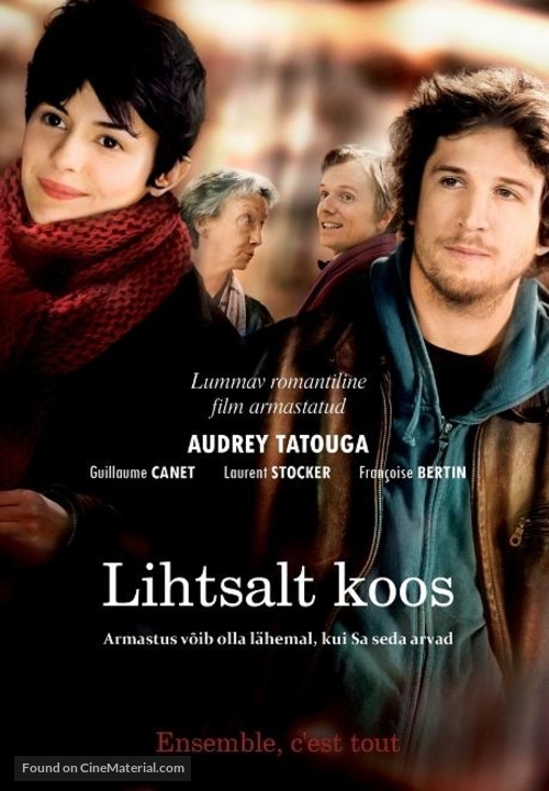 Ensemble, c&#039;est tout - Estonian Movie Poster