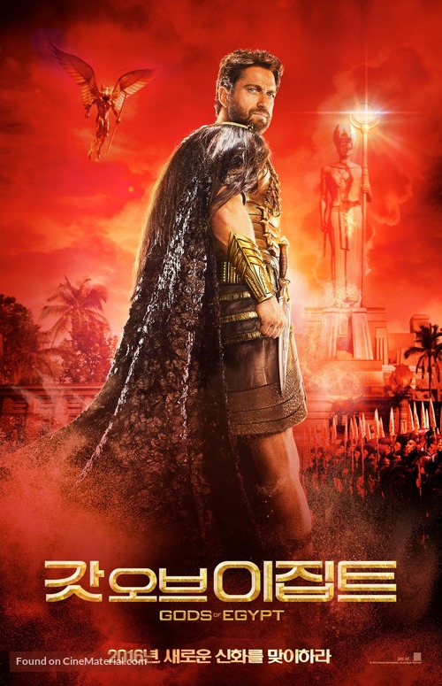 Gods of Egypt - South Korean Movie Poster