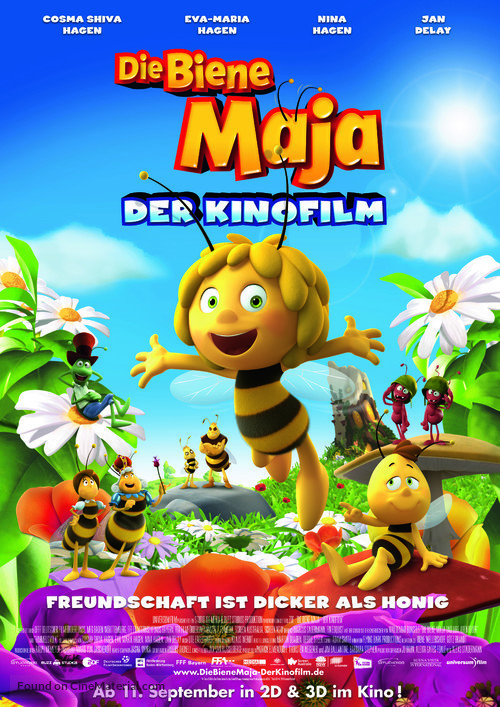 Maya the Bee Movie - German Movie Poster