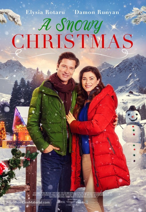 One Snowy Christmas - Canadian Movie Poster