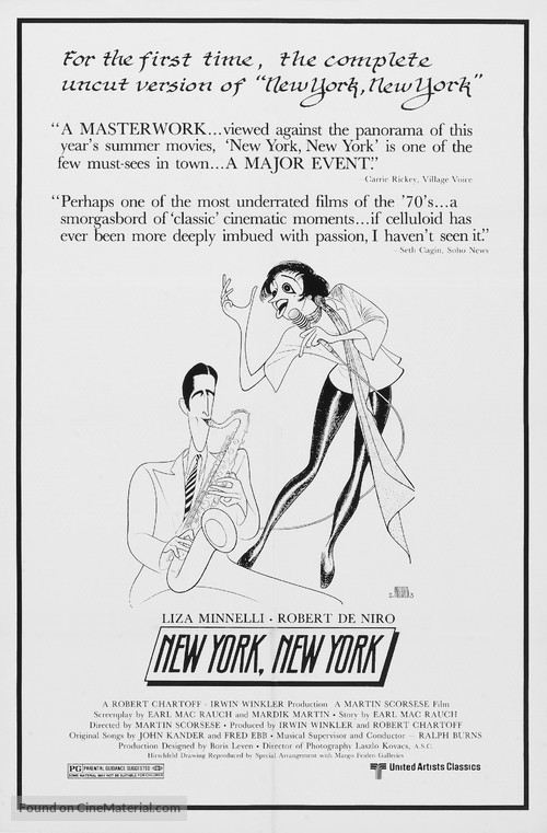 New York, New York - Movie Poster