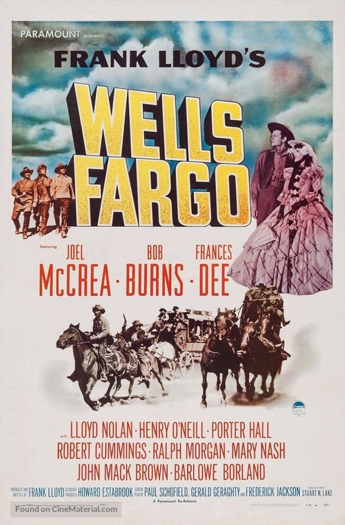 Wells Fargo - Movie Poster