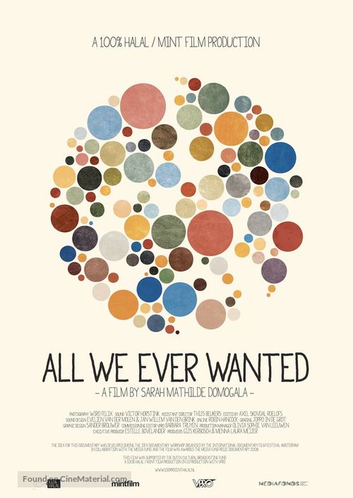 All we ever wanted - Dutch Movie Poster
